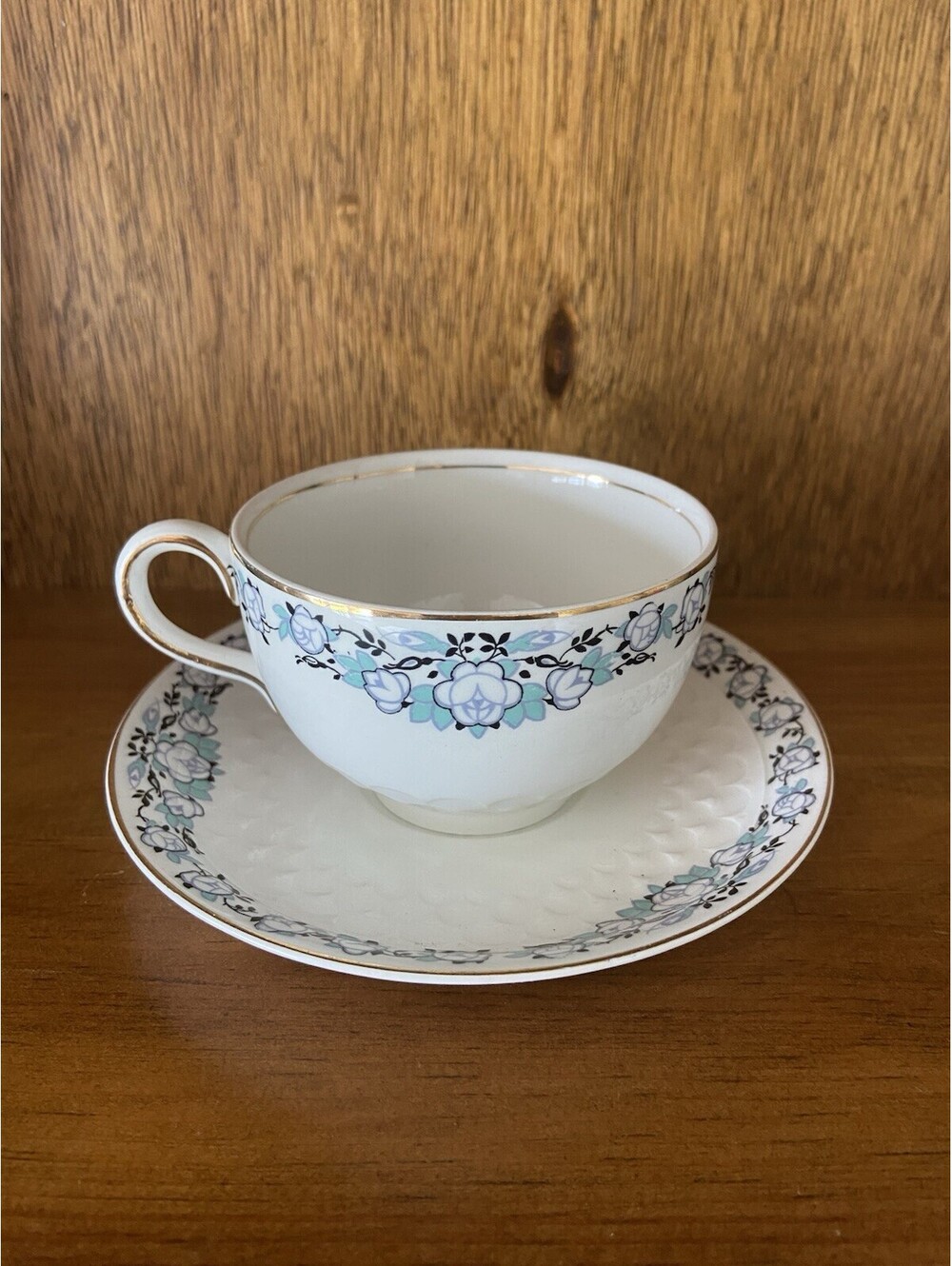 Vintage Johnson Bros Rosalind Teacup And Saucer